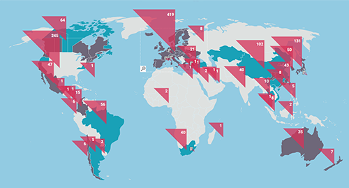 Carbon Connect Map