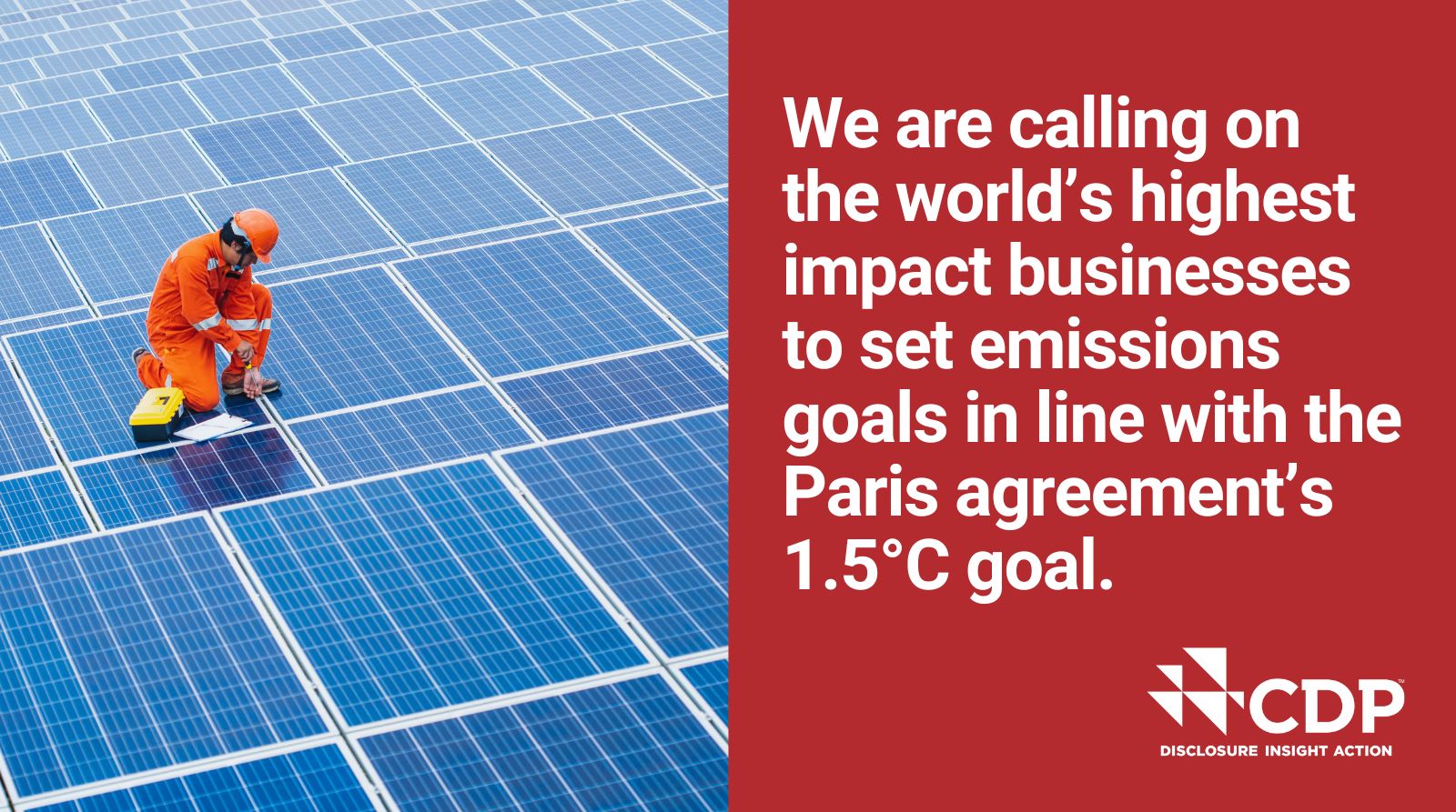 CDP ScienceBased Targets Campaign communications toolkit CDP