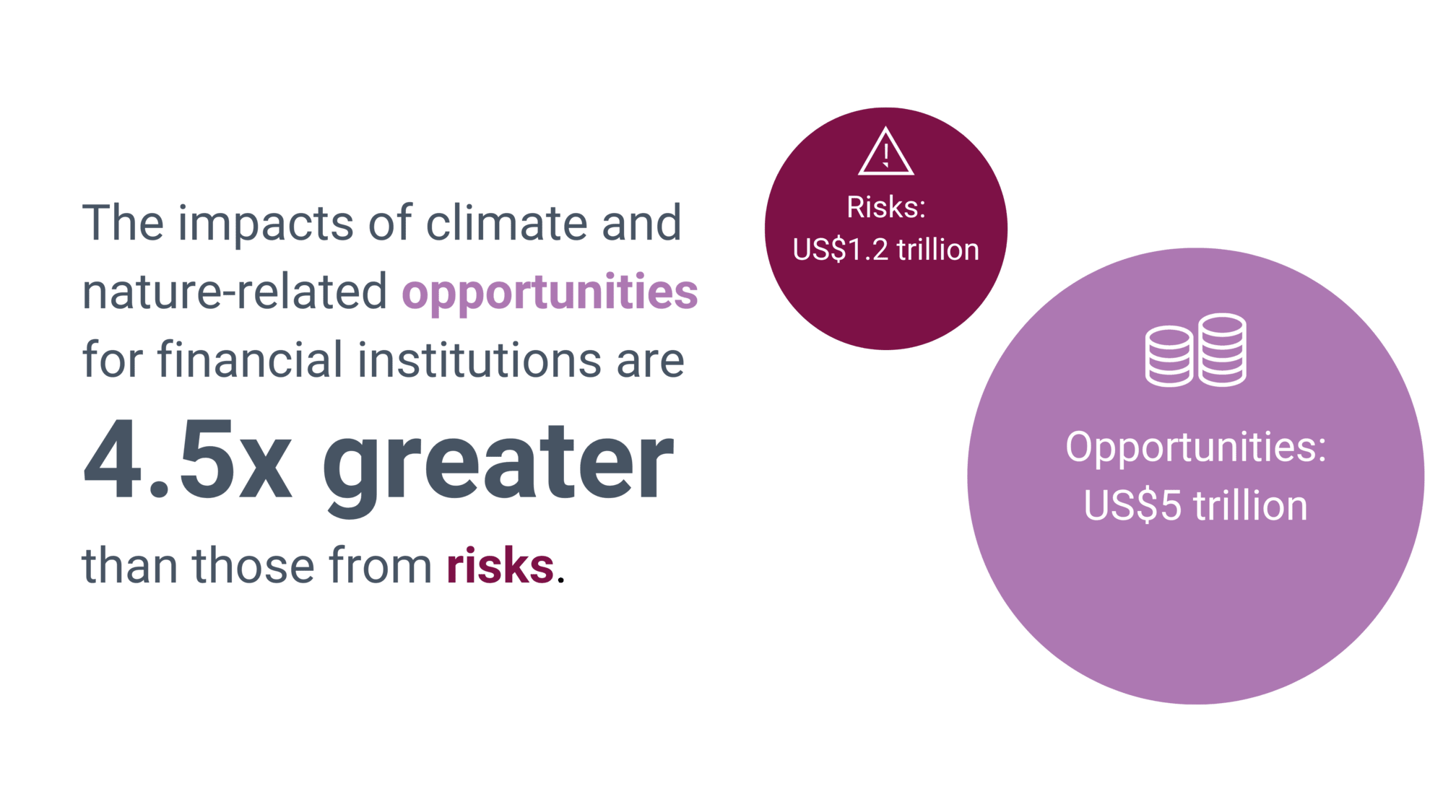 Opportunities vs risks graphic